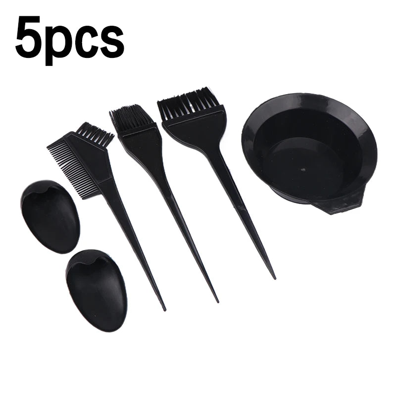 1set Professional Hair Coloring Kit For Barber Salon And Home Use - Includes Hairdressing Tools For Perfect Color Match