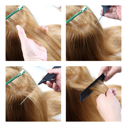 Pro Stylist Highlighting Tail Comb – Heat-Resistant Sectioning Tool for Foiling & Balayage