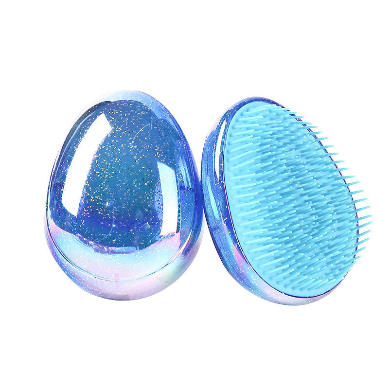 Egg Hair Brush – Cute & Gentle Detangler for Kids (Perfect Easter Gift!)