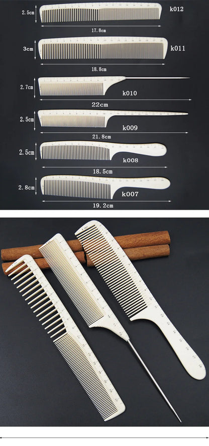 1PC High Quality Laser Scale Cutting Comb – Professional Hairdressing Comb for Salon Precision & Styling