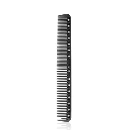 Professional Heat-Resistant Carbon Cutting Comb — Anti-Static Salon Comb for Hairdressers & Barbers