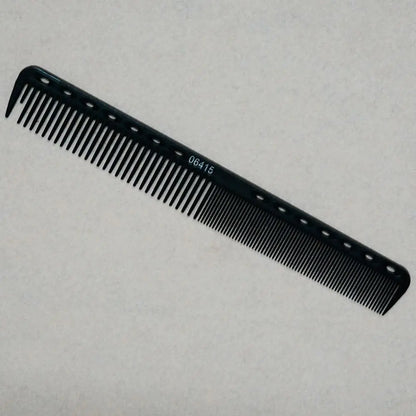 Professional Heat-Resistant Carbon Cutting Comb — Anti-Static Salon Comb for Hairdressers & Barbers