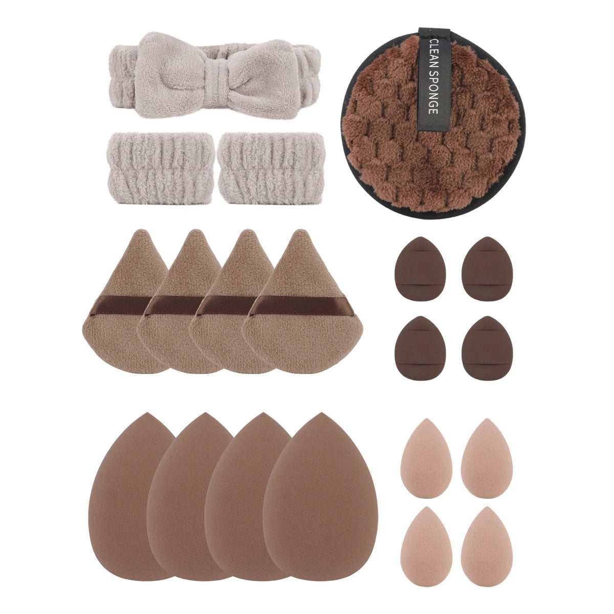 20 Pcs Makeup kit Complete Makeup Brush Set, Big set includes Soft Brushes,Birthday Christmas New Year gift, Makeup Brushes