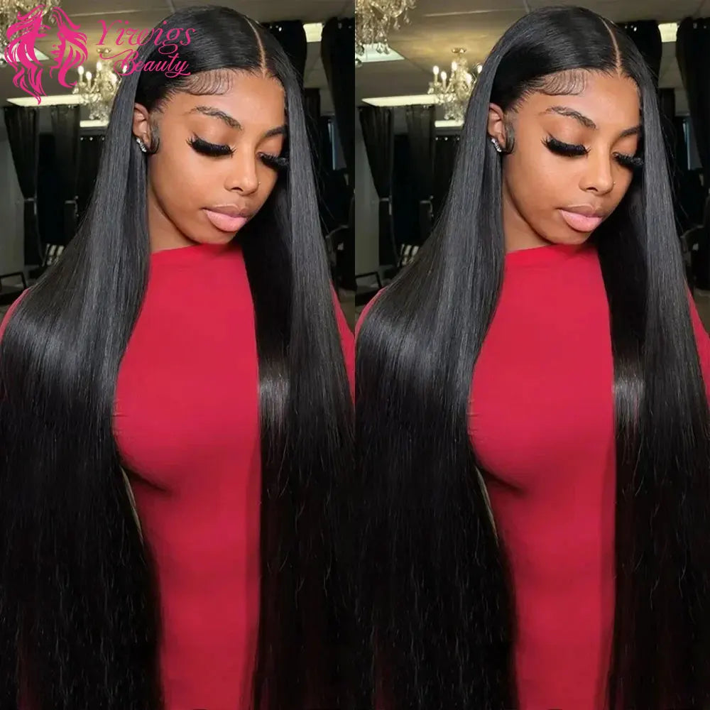 Super Double Drawn Bone Straight 100% Raw Human Hair Bundles — Unprocessed Virgin Weave Extensions for Women