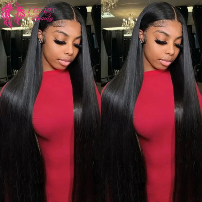 Super Double Drawn Bone Straight 100% Raw Human Hair Bundles — Unprocessed Virgin Weave Extensions for Women