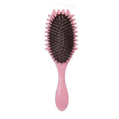 Salon Styling Curly Hair Brush – Detangling, Curl Defining & Blowout Paddle Brush for Wet/Dry Hair | Anti-Static Scalp Massage Brush | Multiple Colors Available