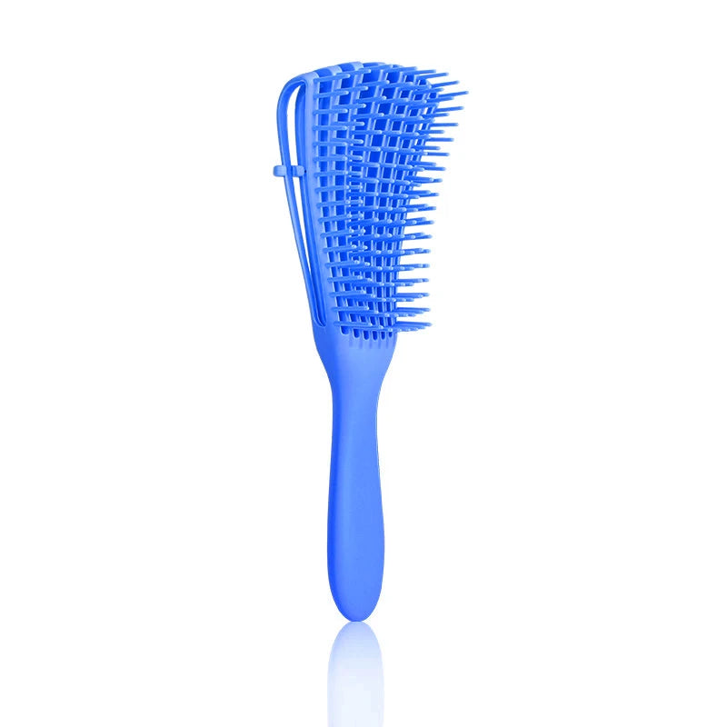 Octopus Detangling Brush for Curly, Thick, or Natural Hair — Flexible Scalp Massage Brush for Women & Men