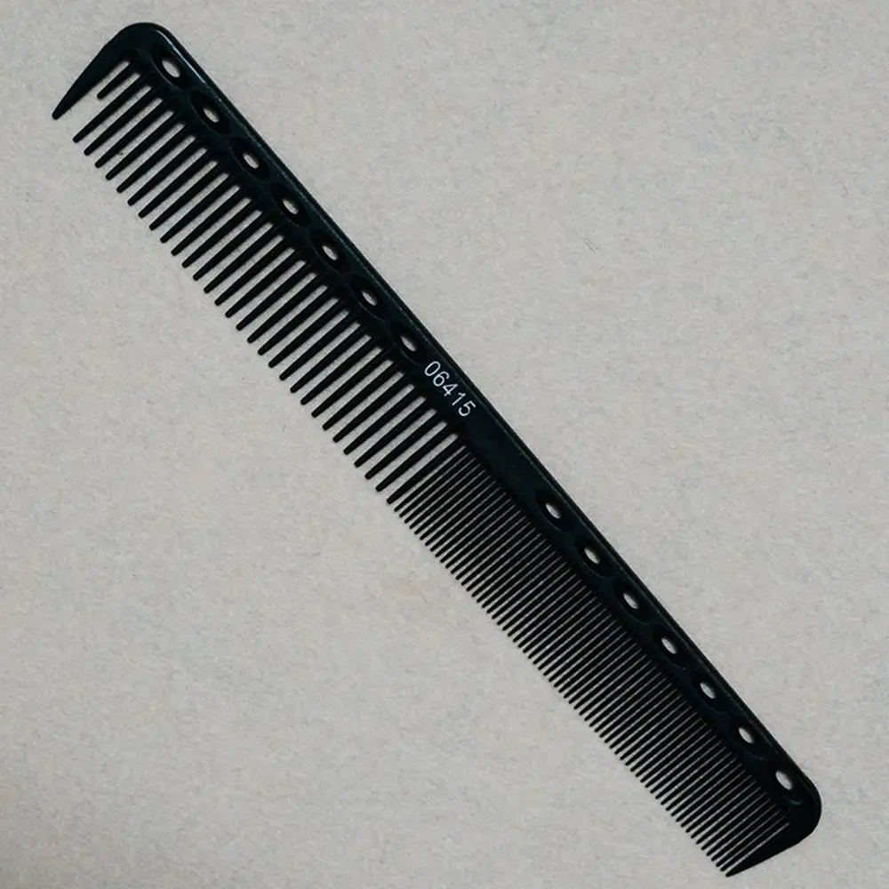 Professional Heat-Resistant Carbon Cutting Comb — Anti-Static Salon Comb for Hairdressers & Barbers