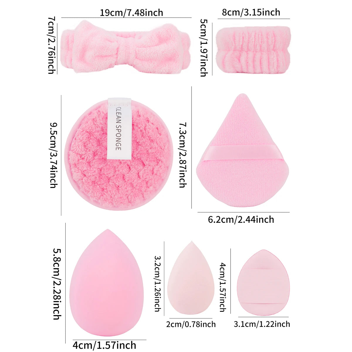 20 Pcs Makeup kit Complete Makeup Brush Set, Big set includes Soft Brushes,Birthday Christmas New Year gift, Makeup Brushes