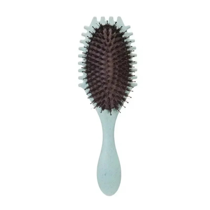 Salon Styling Curly Hair Brush – Detangling, Curl Defining & Blowout Paddle Brush for Wet/Dry Hair | Anti-Static Scalp Massage Brush | Multiple Colors Available