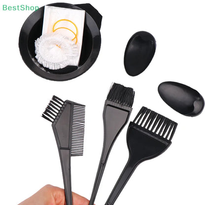 1set Professional Hair Coloring Kit For Barber Salon And Home Use - Includes Hairdressing Tools For Perfect Color Match