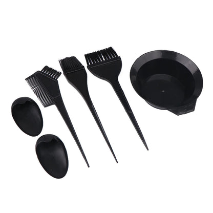 1set Professional Hair Coloring Kit For Barber Salon And Home Use - Includes Hairdressing Tools For Perfect Color Match