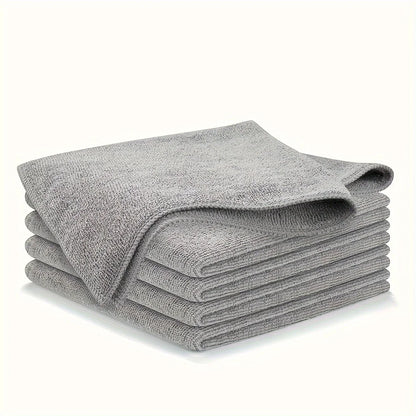 10-Pack Ultra-Fine Microfiber Towels — Soft, Absorbent, and Quick-Dry Cleaning Cloth Set for Salon, Home, or Studio Use