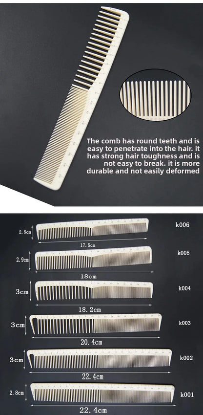 1PC High Quality Laser Scale Cutting Comb – Professional Hairdressing Comb for Salon Precision & Styling