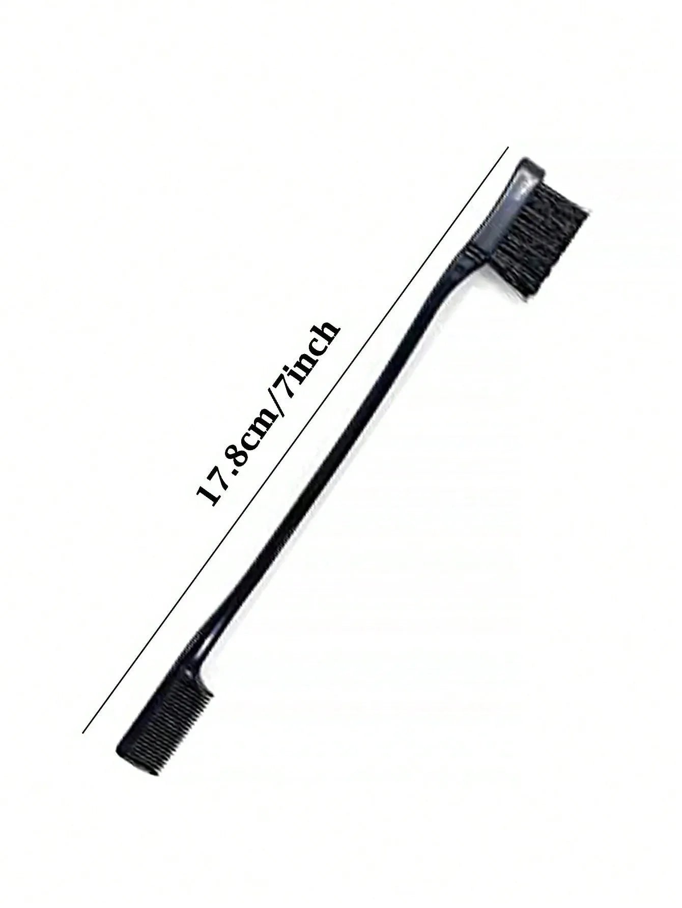 3pcs Professional Styling Comb Set – Triple Teaser Brush, Rat Tail Comb & Edge Brush for Salon or Wig Styling