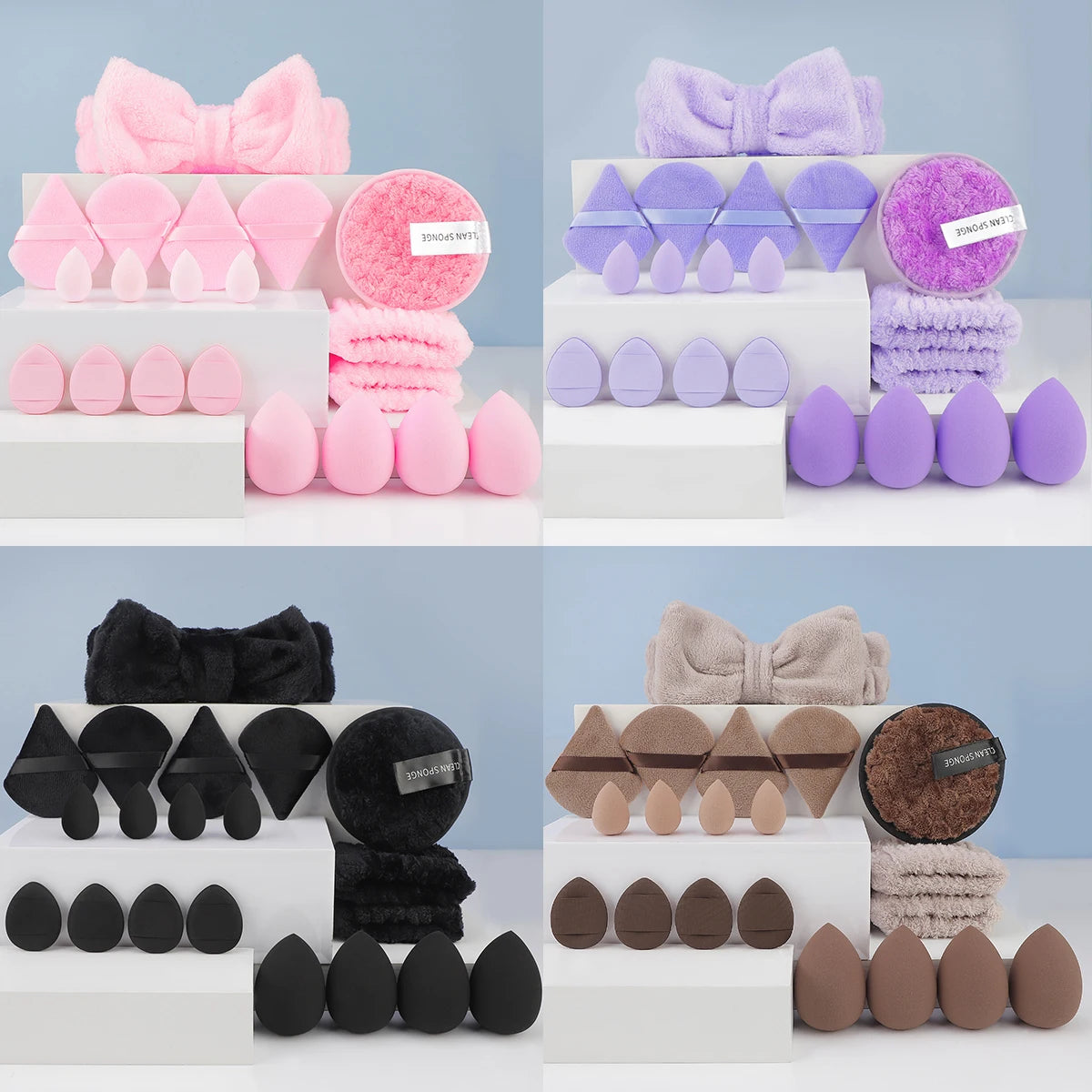 20 Pcs Makeup kit Complete Makeup Brush Set, Big set includes Soft Brushes,Birthday Christmas New Year gift, Makeup Brushes