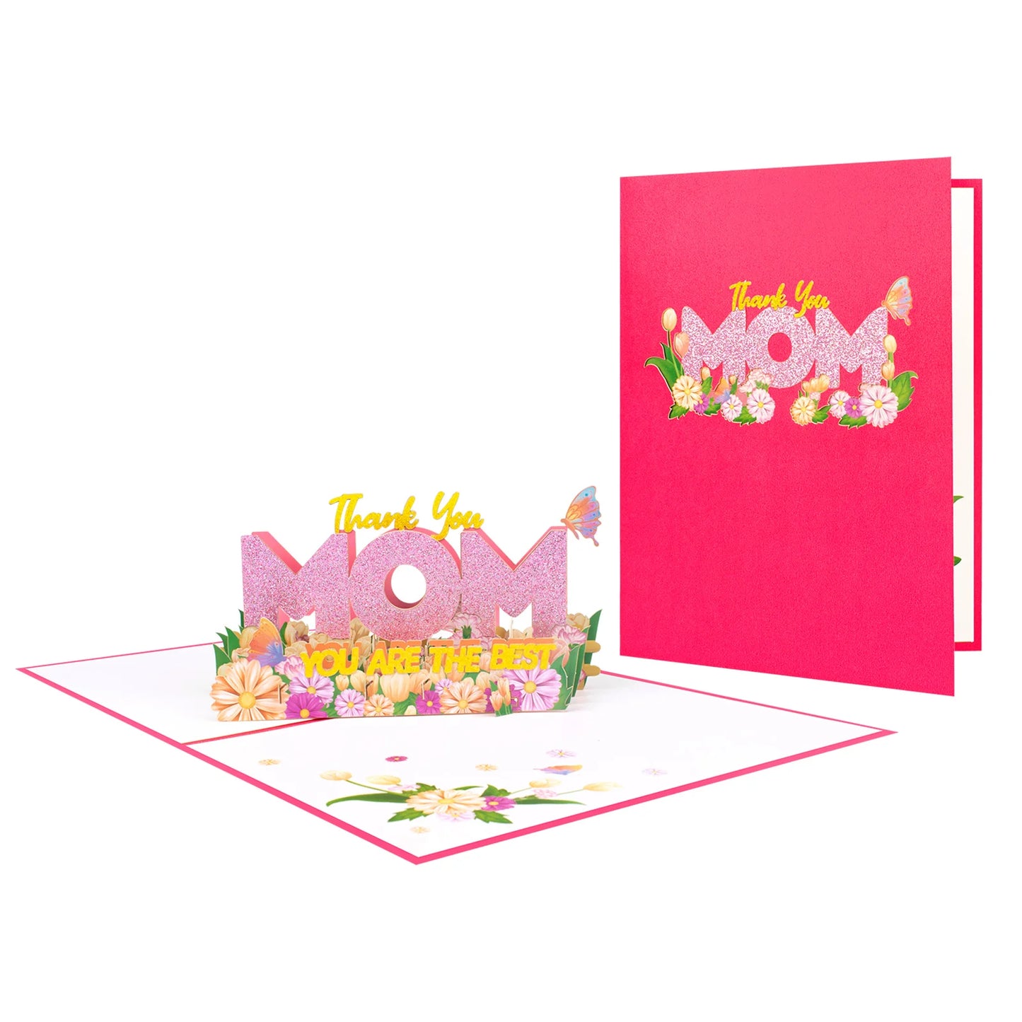 3D Happy Mother's Day Card, Pop Up Mothers Day Card, Card for Mom